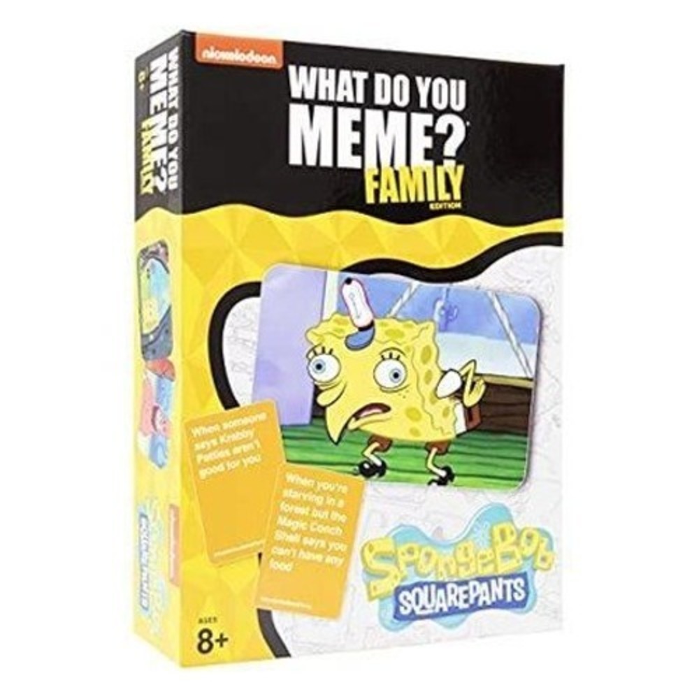 WHAT DO YOU MEME? SpongeBob SquarePants Expansion Pack Card Game